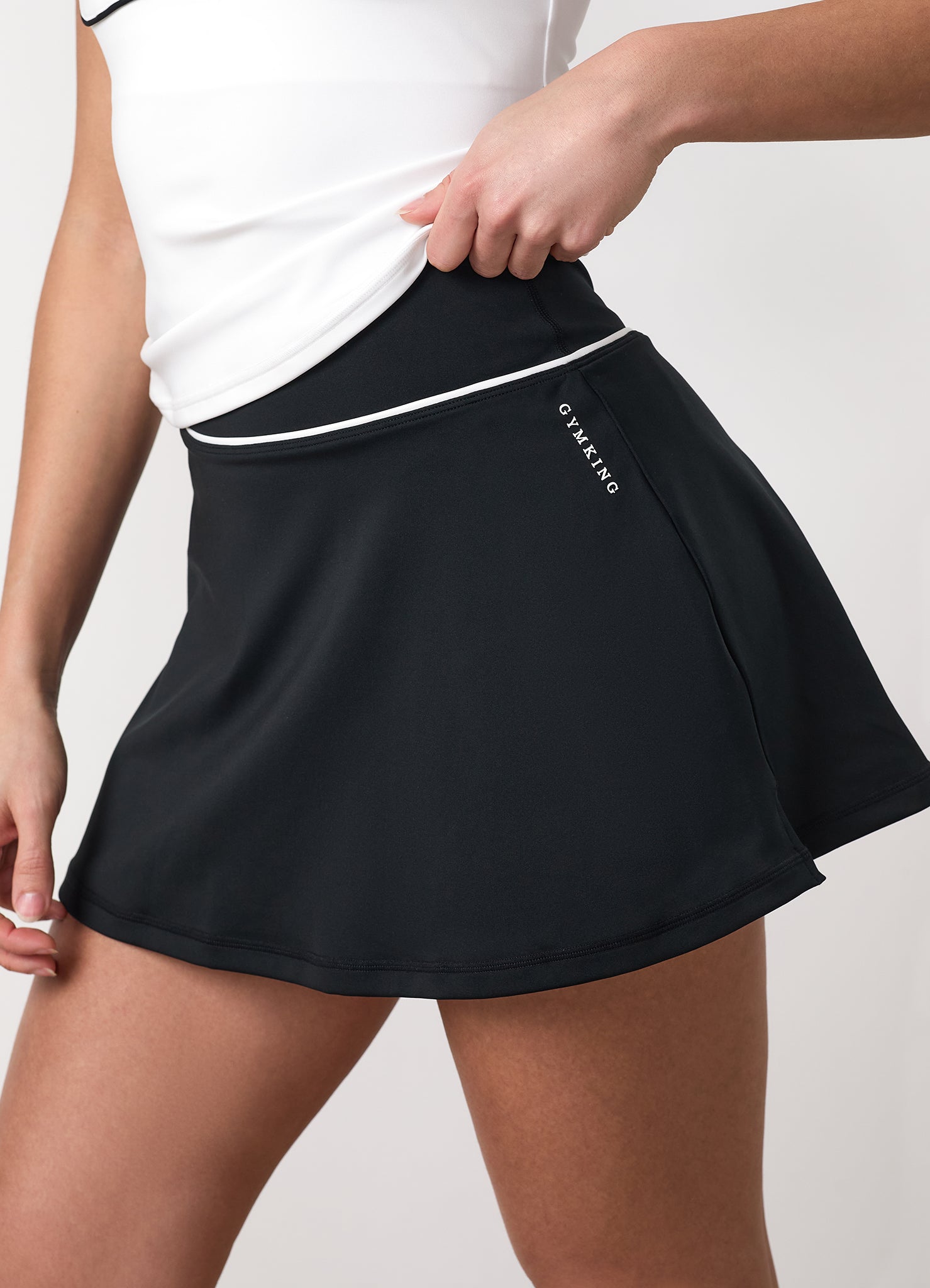 Gym King Knockout Skort - Black