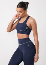 Gym King Knockout Sports Bra - Indigo Blue thumbnail
