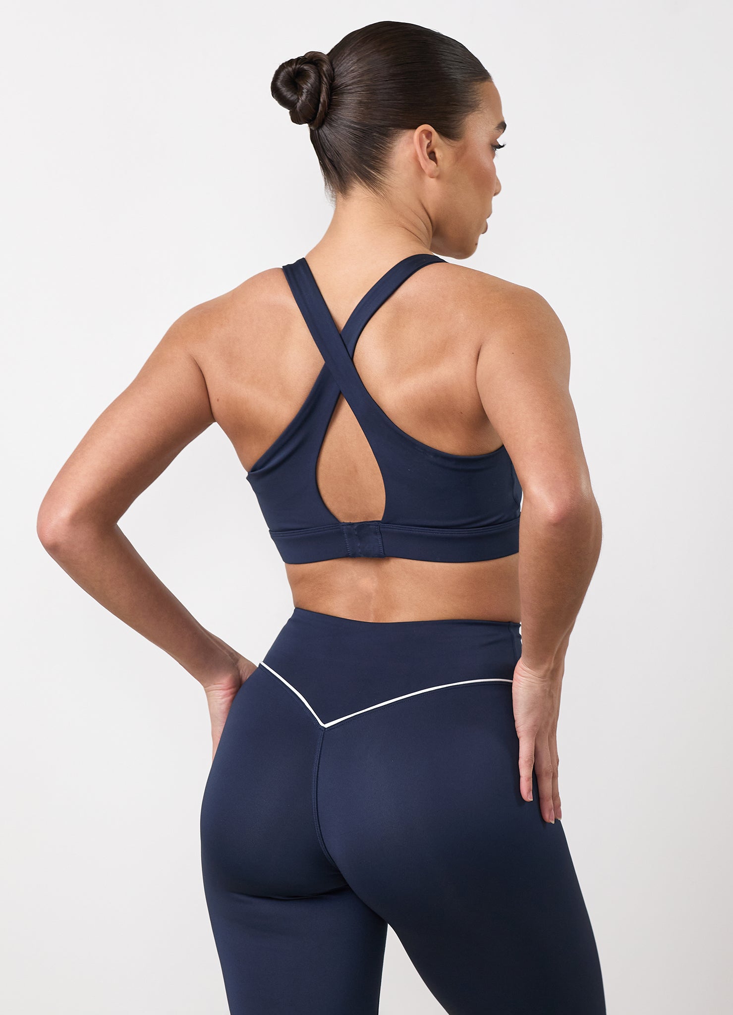 Gym King Knockout Sports Bra - Indigo Blue