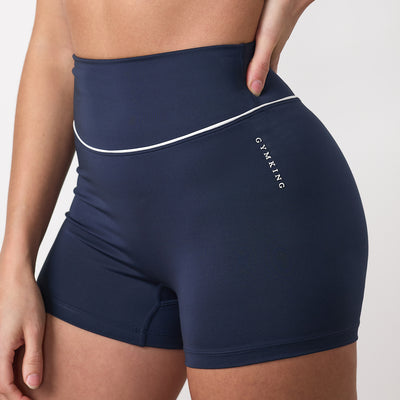 Gym King Knockout Short - Indigo Blue