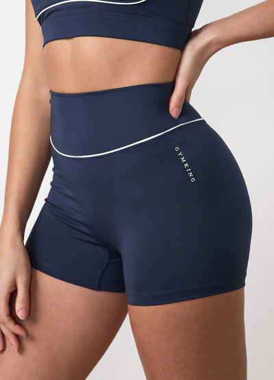 Gym King Knockout Short - Indigo Blue