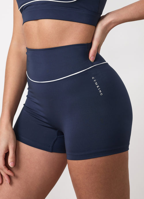Gym King Knockout Short - Indigo Blue