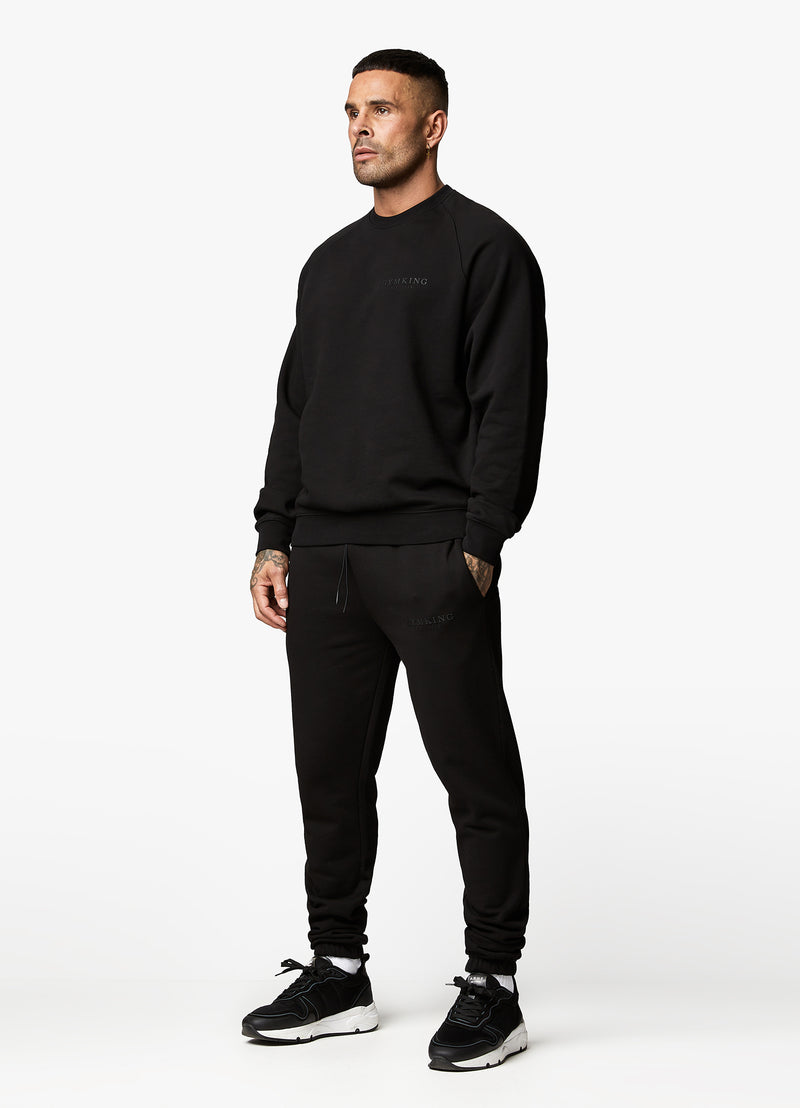 Gym King Est. Legacy Crew - Black