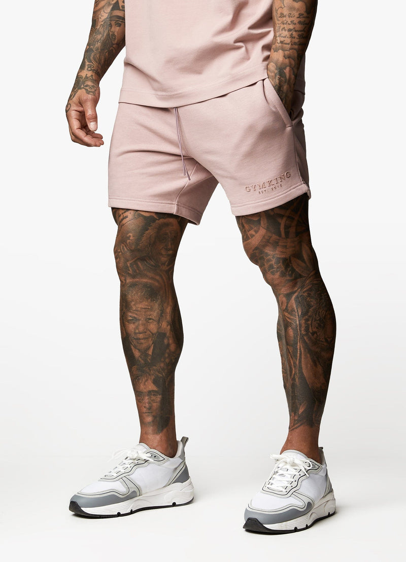 Gym King Est. Legacy Short - Dusky Pink