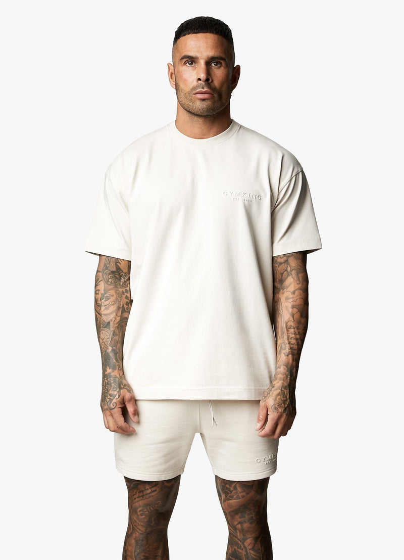 Gym King Est. Legacy Tee - Sand