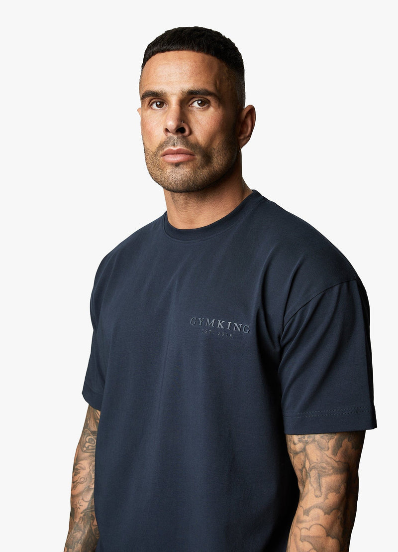 Gym King Est. Legacy Tee - Navy