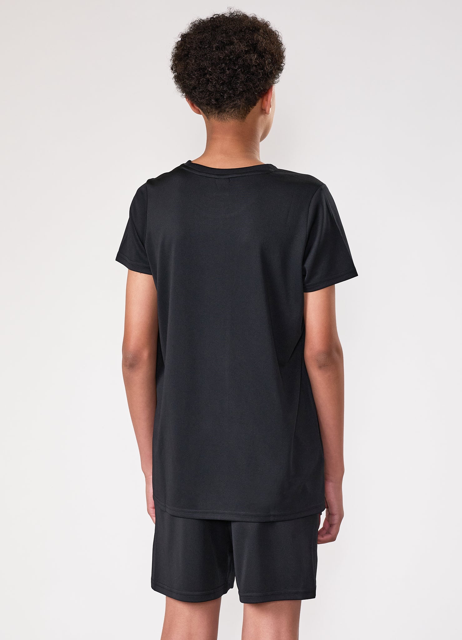 Gym King Kids Lightweight Poly Tee - Black
