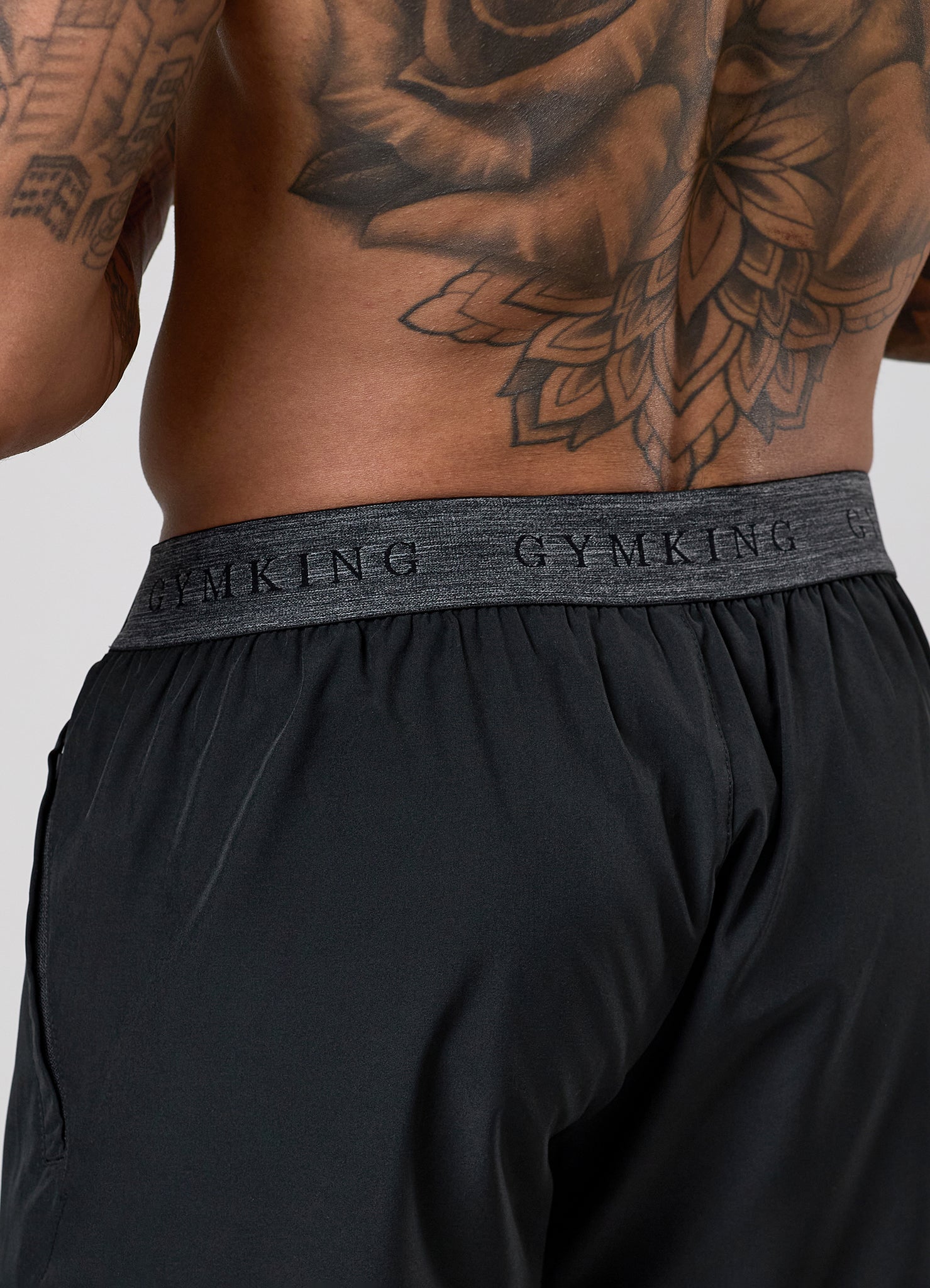 Gym King Limitless Short - Black