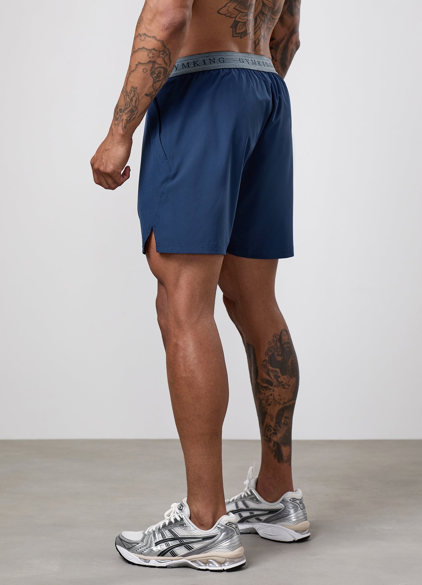 Gym King Limitless 6" Short - Rich Blue