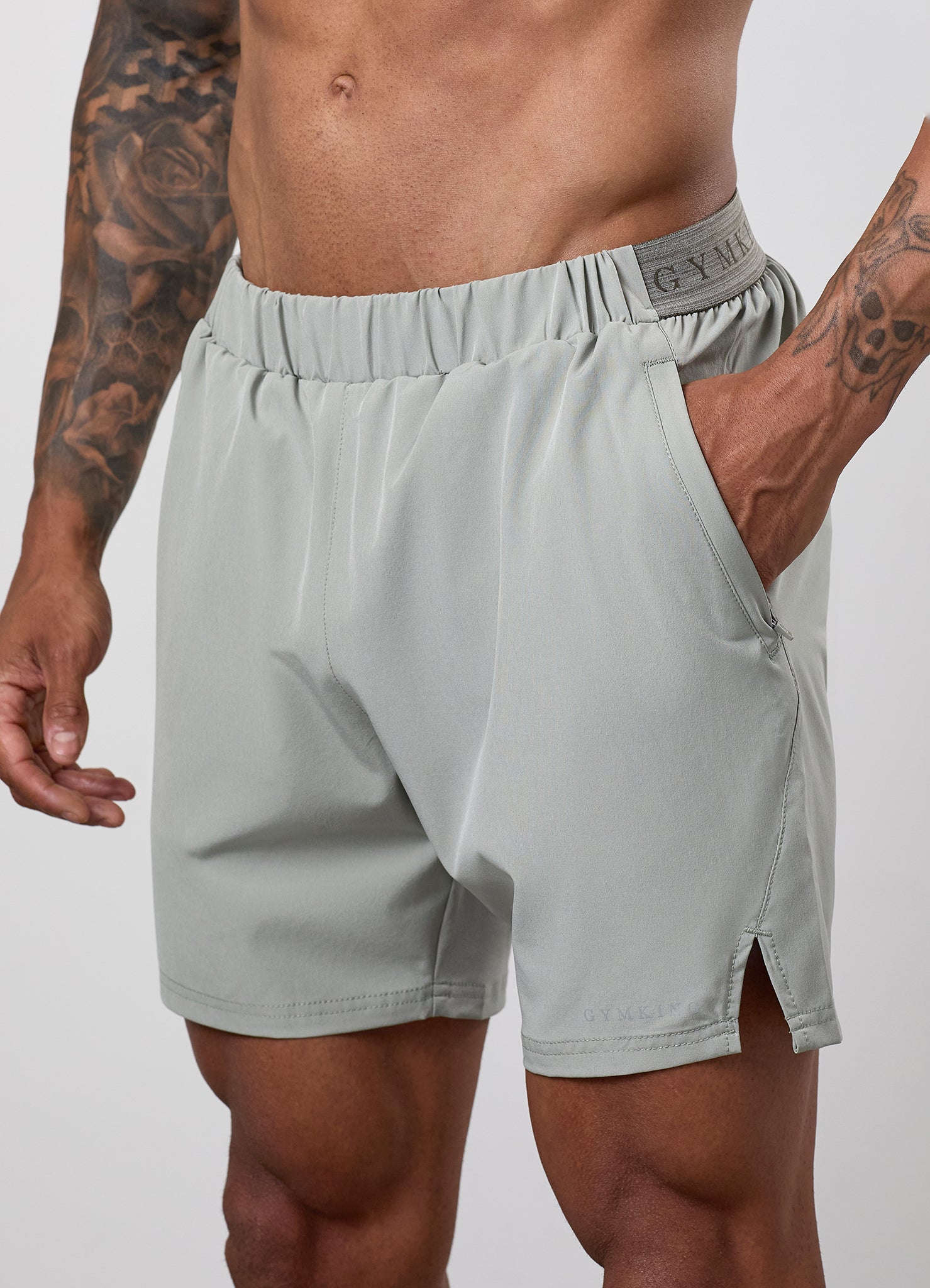 Gym King Limitless Short - Soft Sage