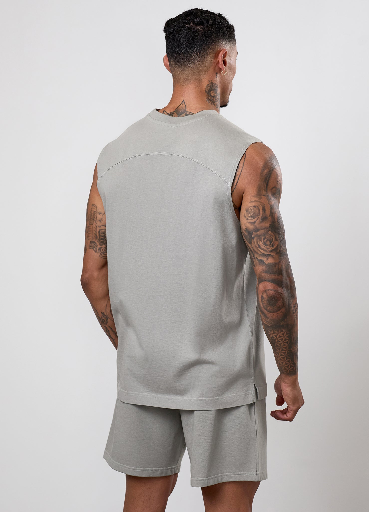 Gym King Limitless Washed Tank - Soft Sage