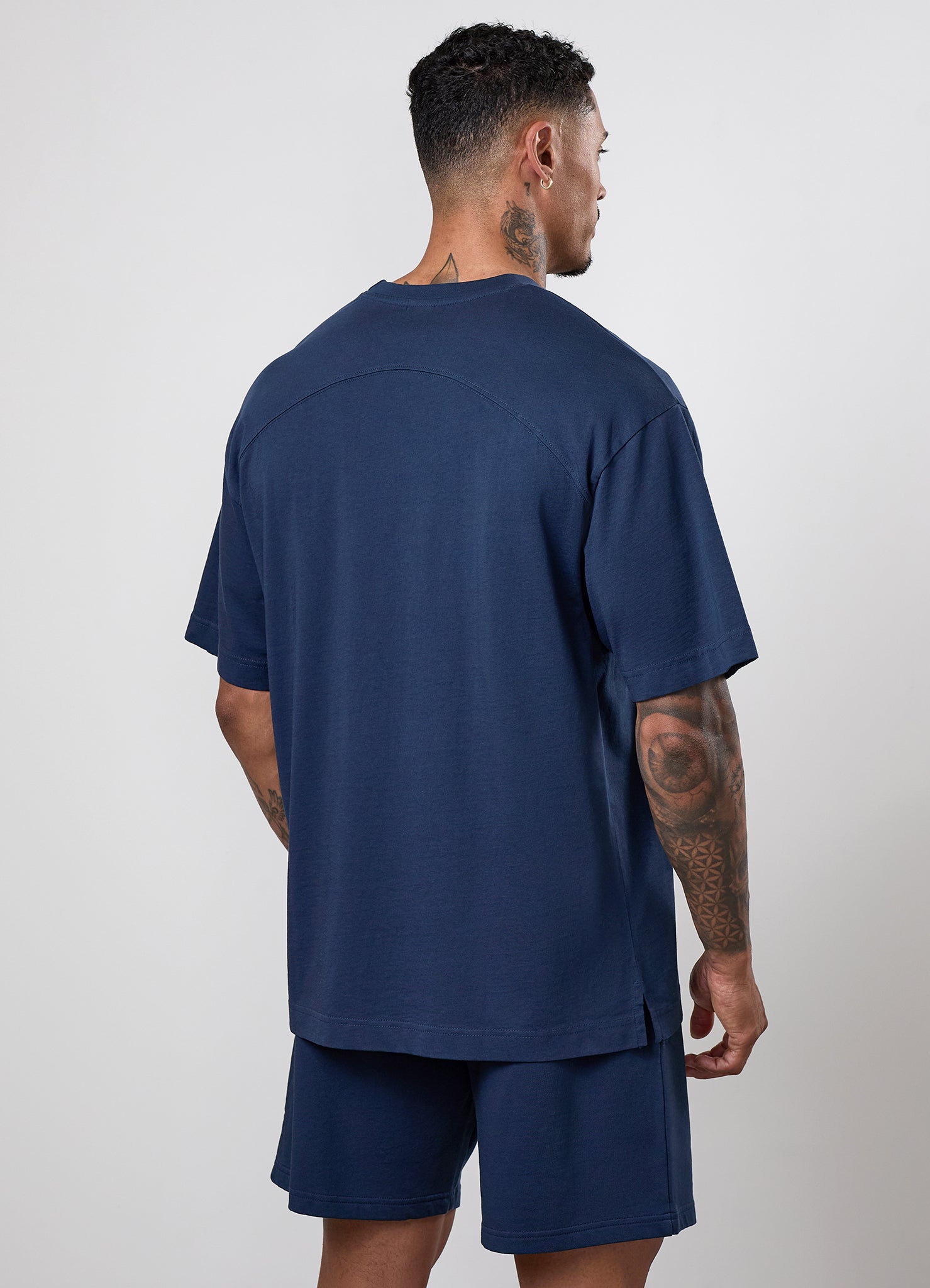 Gym King Limitless Washed T-Shirt - Rich Blue