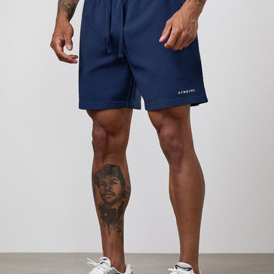 Gym King Limitless Washed Short - Rich Blue