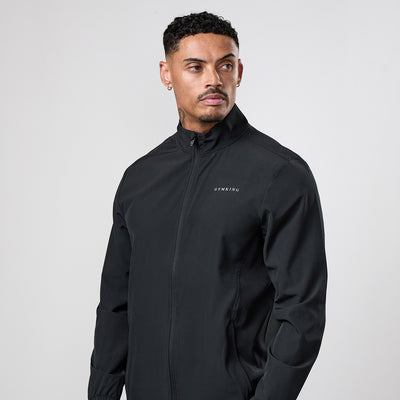 Gym King Limitless Woven Jacket - Black
