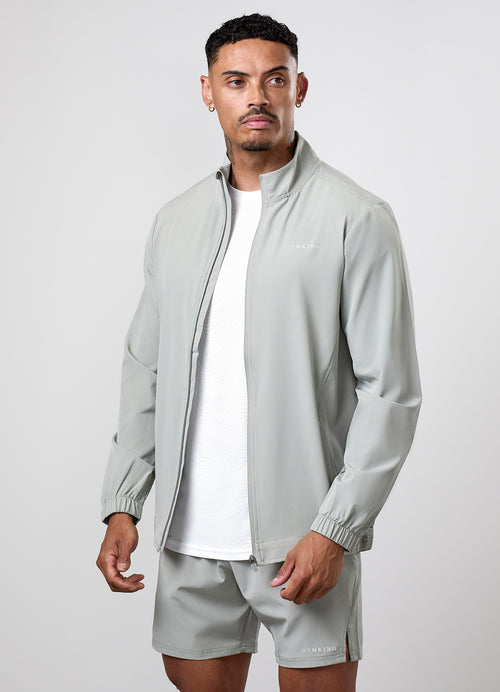 Gym King Limitless Woven Jacket - Soft Sage