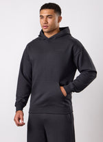 Gym King Linear Arch Loopback Hood - Dark Pewter thumbnail
