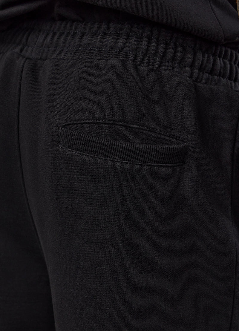 Gym King Linear Loopback Jogger - Black