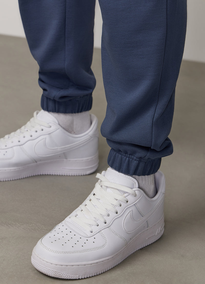 Gym King Linear Loopback Jogger - Deep Sea Blue