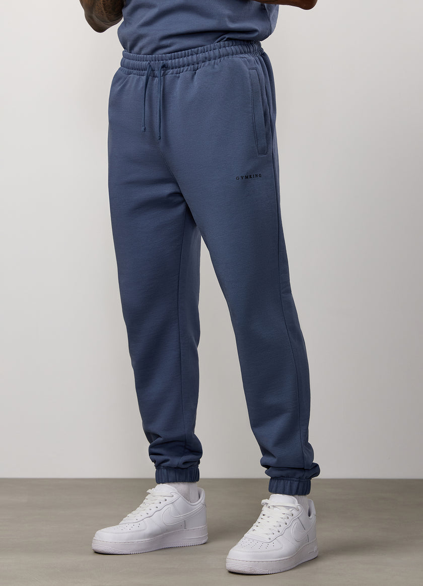 Gym King Linear Loopback Jogger - Deep Sea Blue