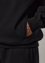 Gym King Linear Loopback Hood Tracksuit - Black