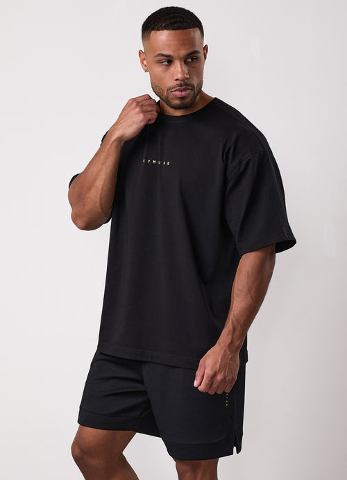 Gym King Rival Jersey T-Shirt - Black