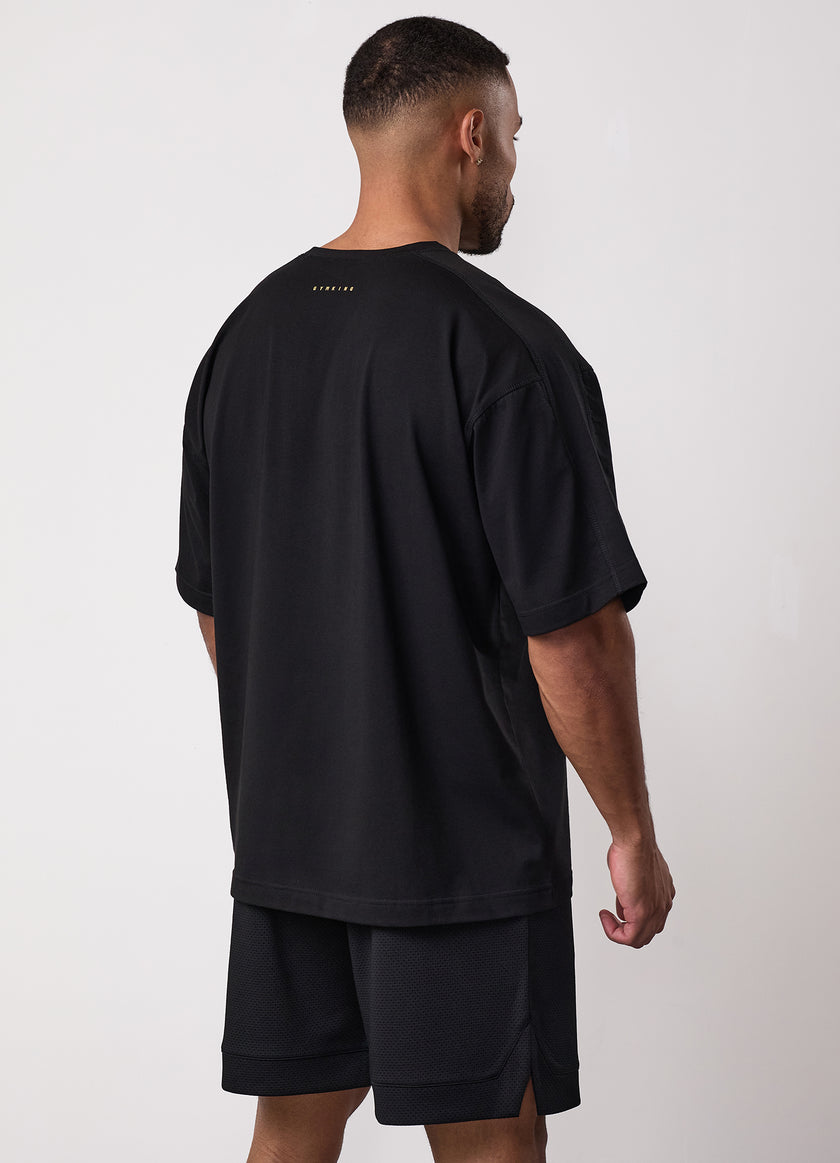 Gym King Rival Jersey Tee - Black
