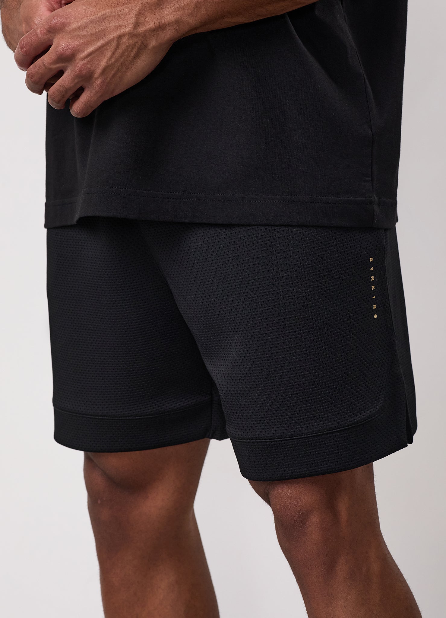 Gym King Rival Mesh Short - Black