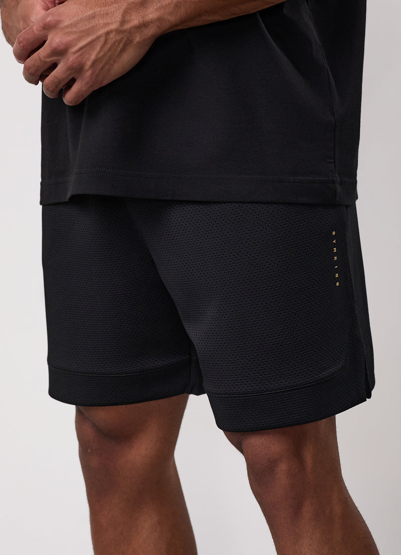 Gym King Rival Mesh Short - Black