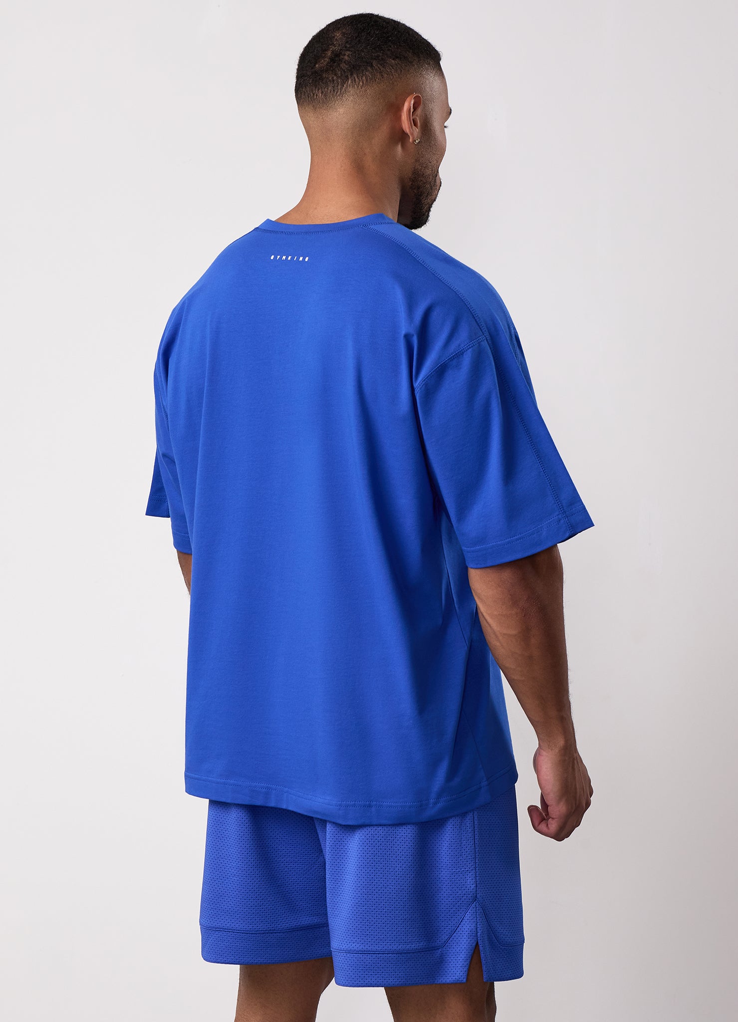 Gym King Rival Jersey Tee - Capri Blue