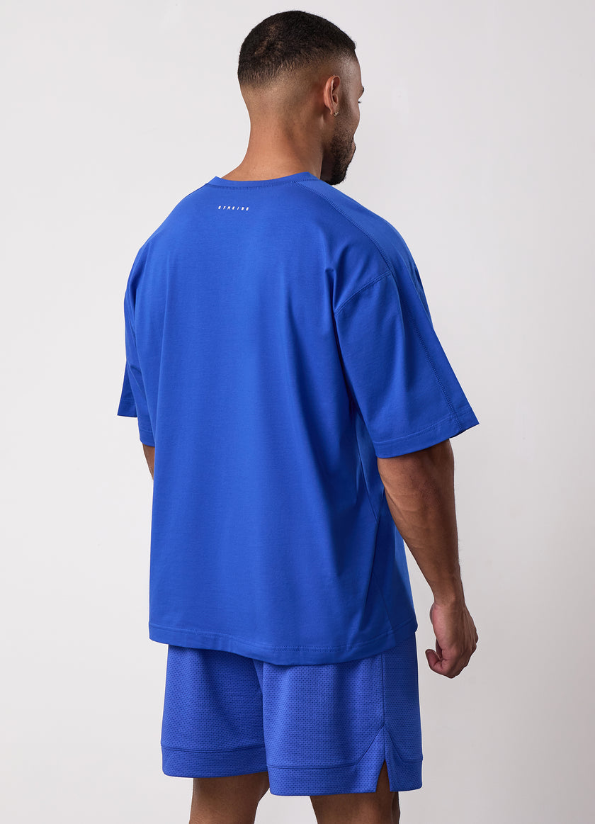 Gym King Rival Jersey Tee - Capri Blue