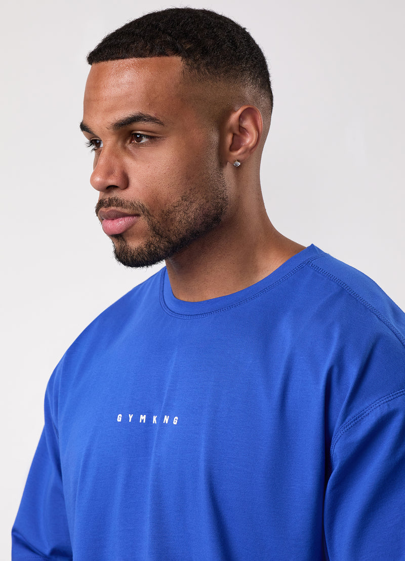 Gym King Rival Jersey Tee - Capri Blue