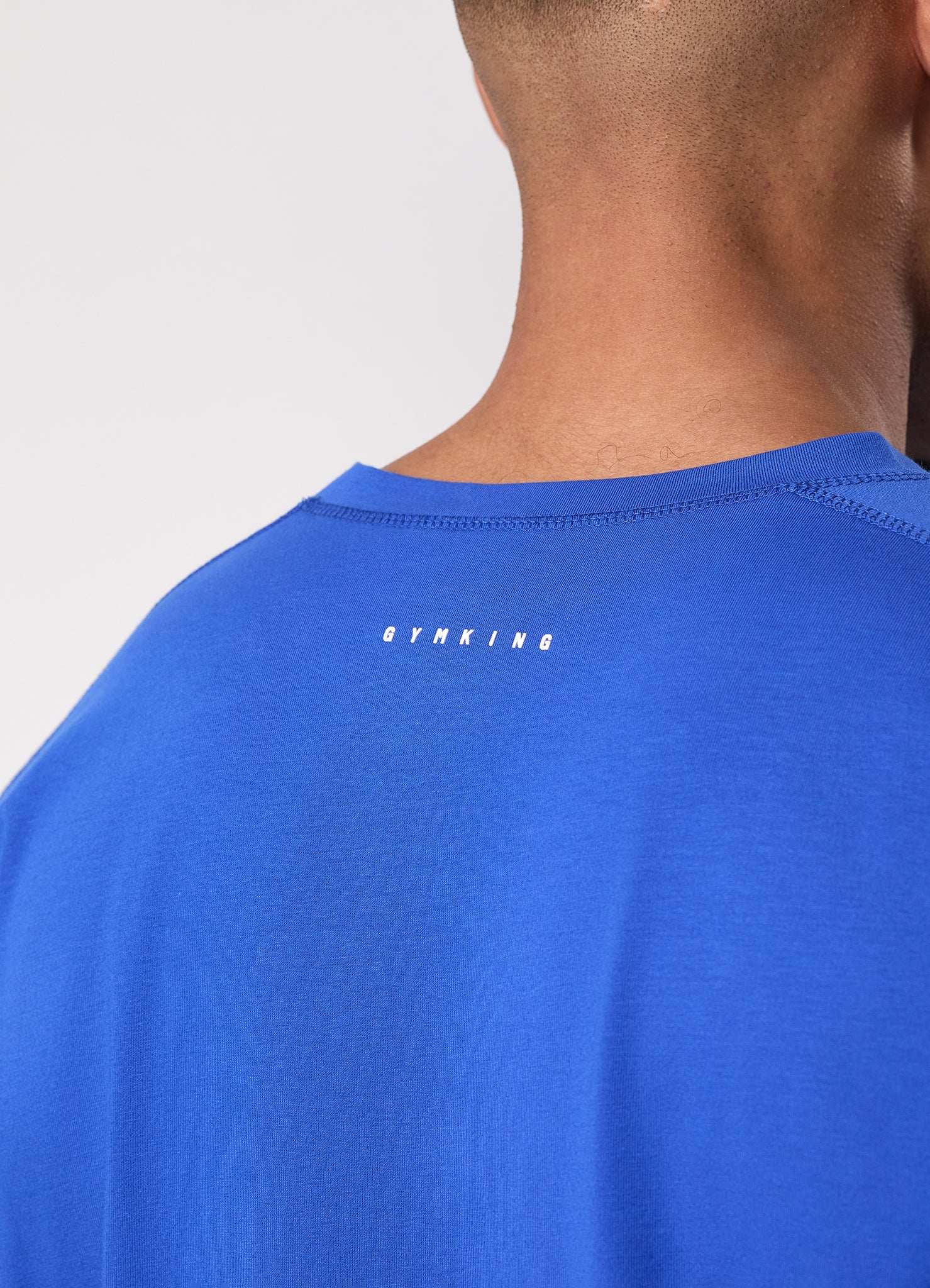 Gym King Rival Jersey Tee - Capri Blue