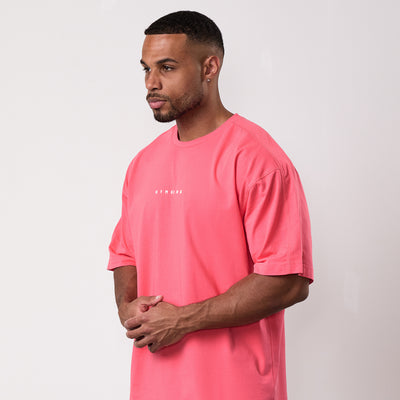 Gym King Rival Jersey Tee - Coral