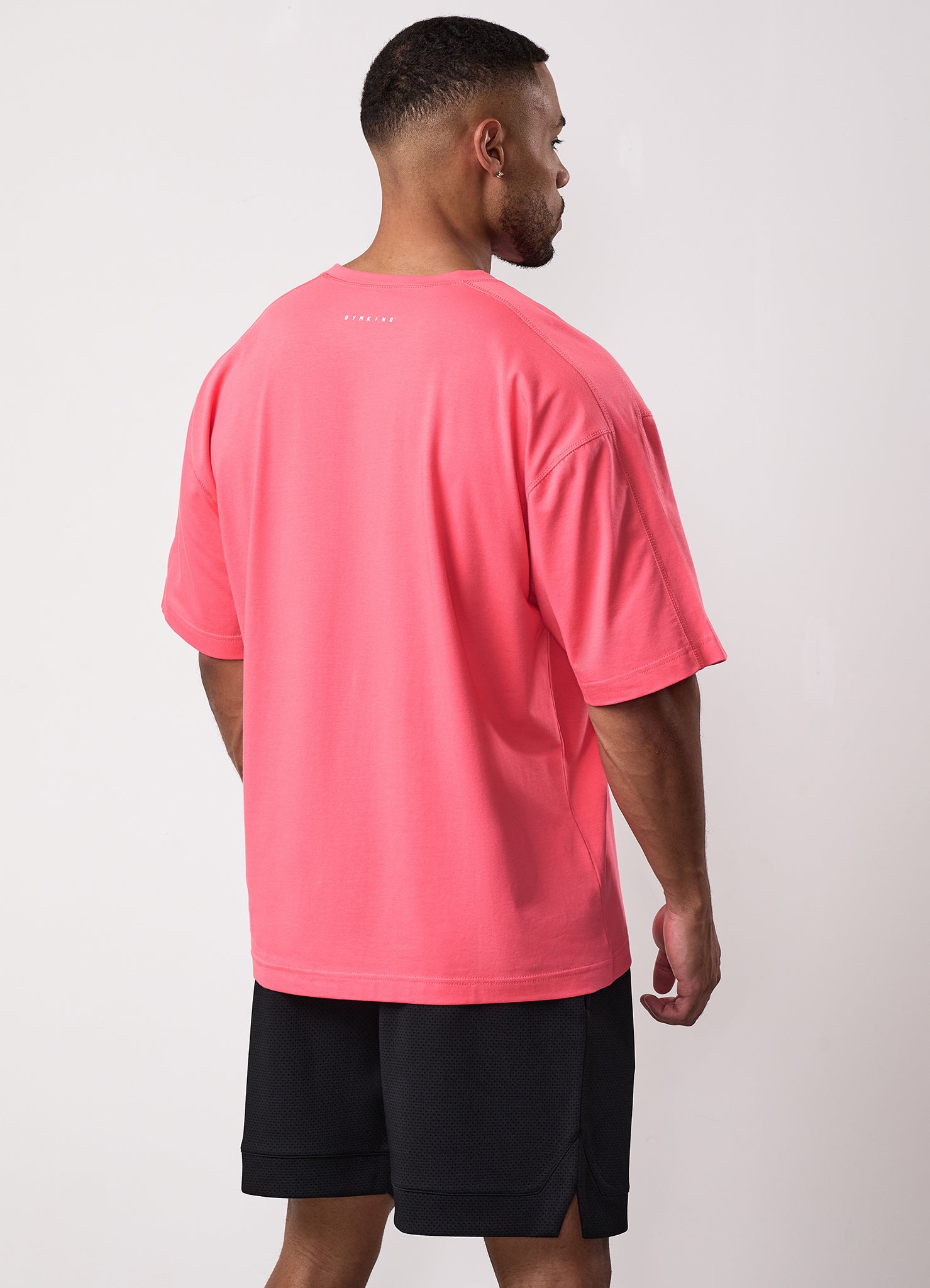 Gym King Rival Jersey Tee - Coral