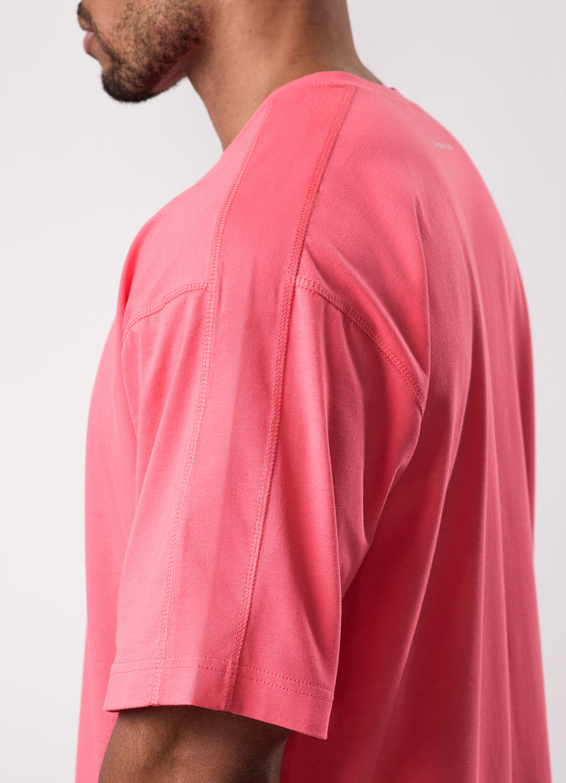 Gym King Rival Jersey Tee - Coral