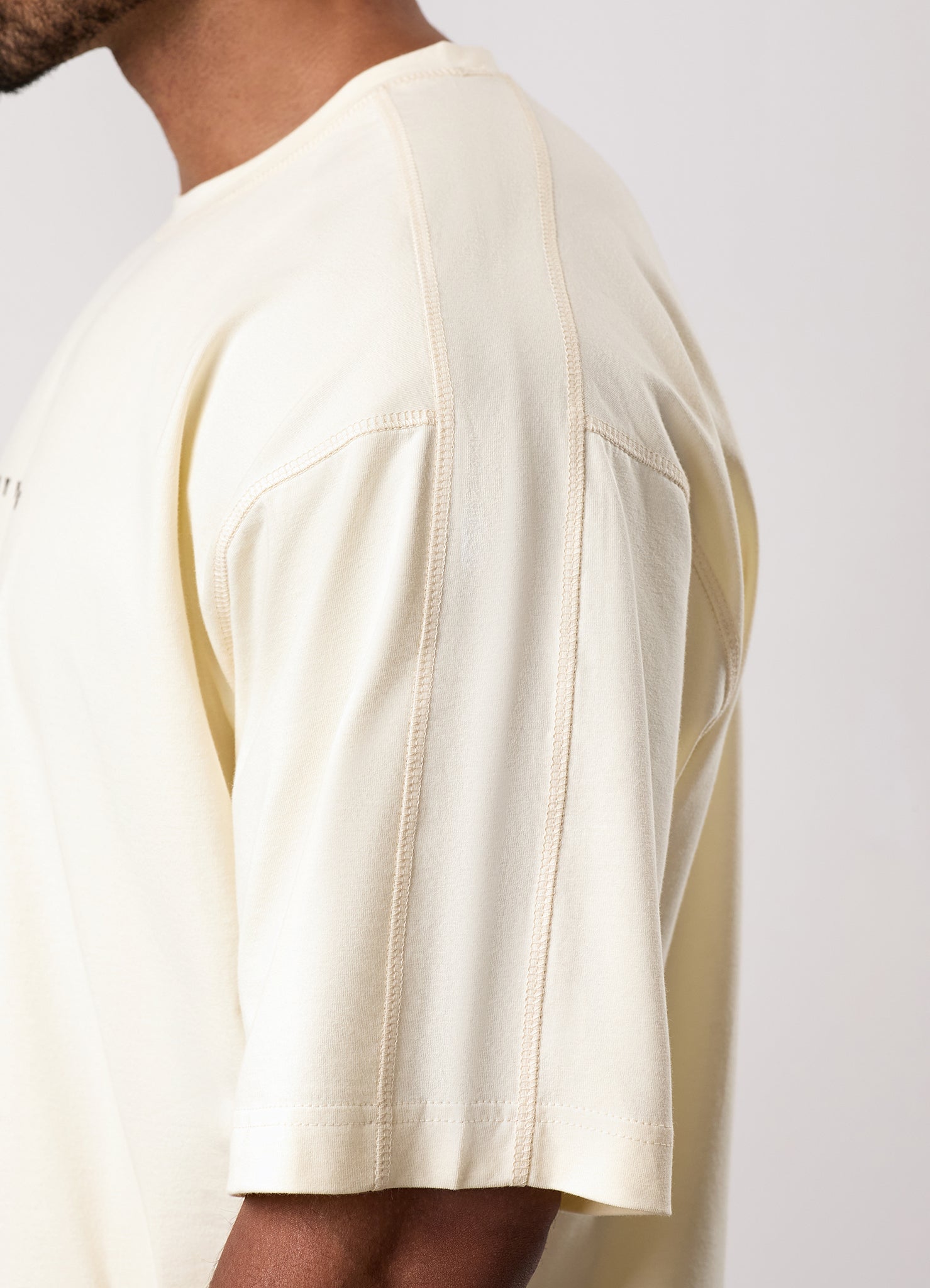 Gym King Rival Jersey Tee - Iced Lemon