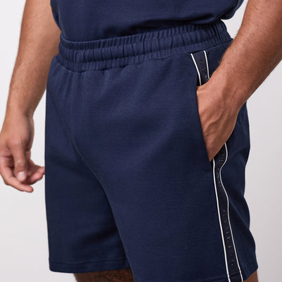 Gym King Linear Taped Short - Navy