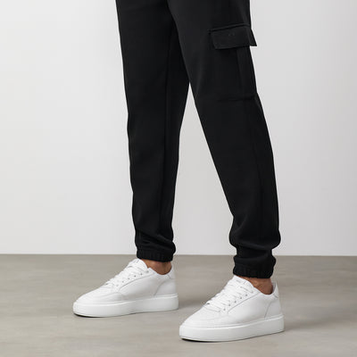 Gym King Linear Travel Cargo Jogger - Black