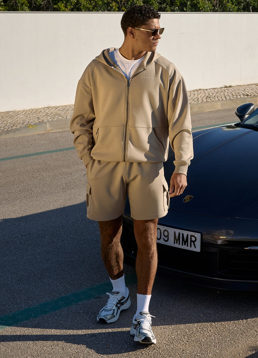 Gym King Linear Travel Cargo Short - Claydust