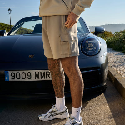Gym King Linear Travel Cargo Short - Claydust