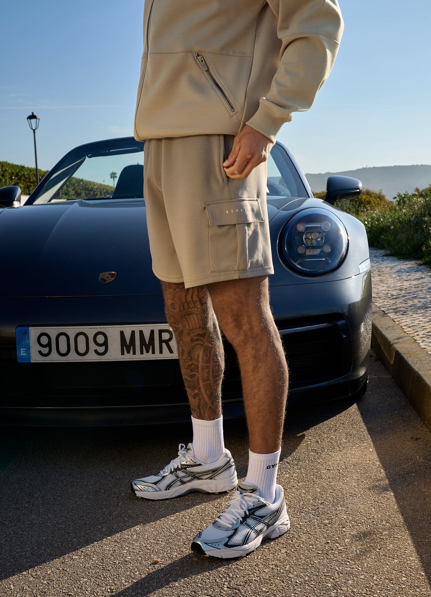 Gym King Linear Travel Cargo Short - Claydust