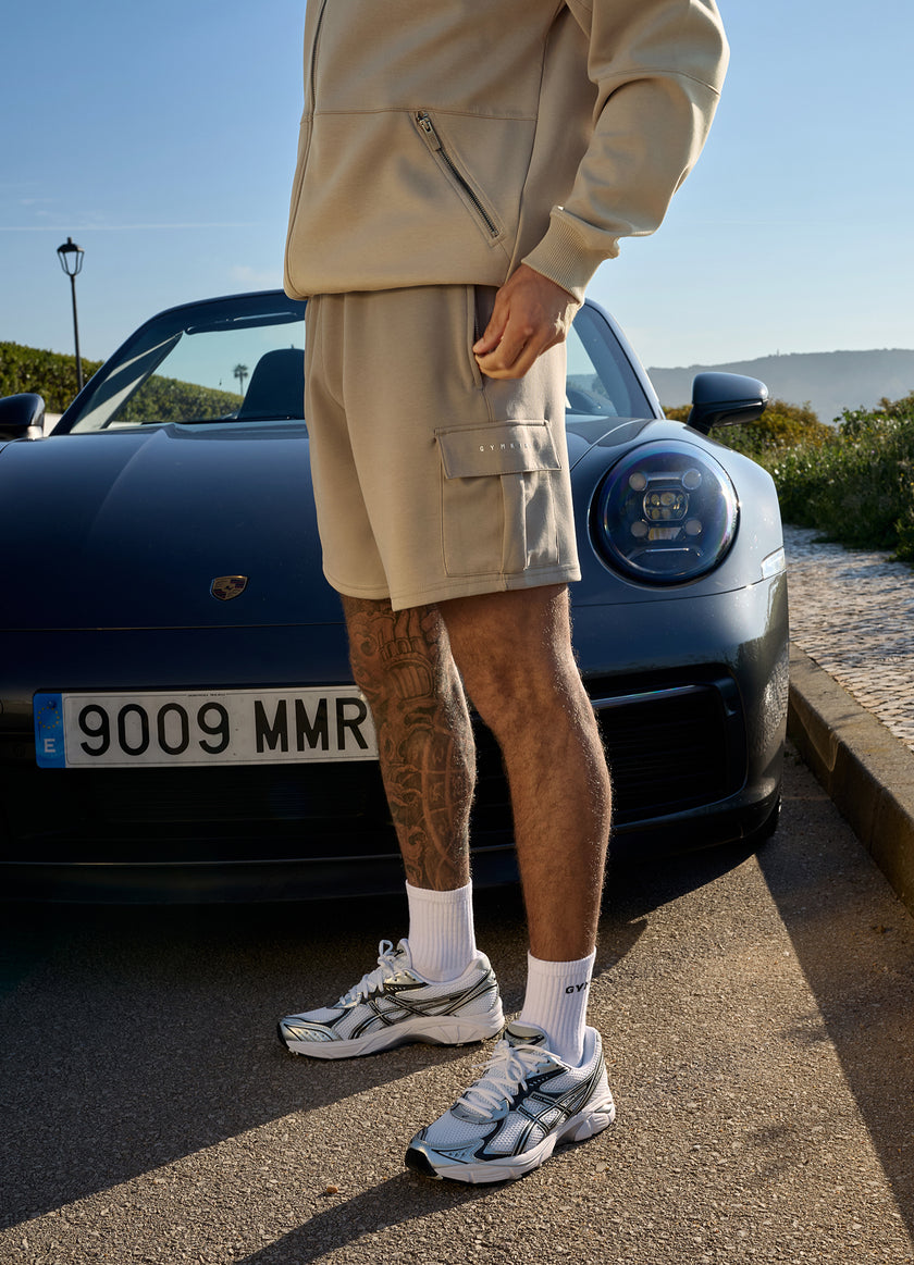 Gym King Linear Travel Cargo Short - Claydust