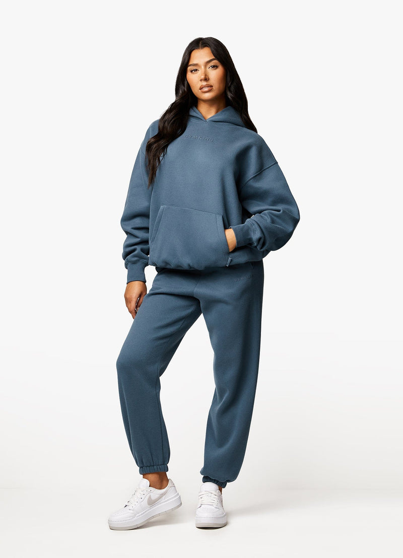 Gym King Luxe Hood - Twilight Blue Luxe