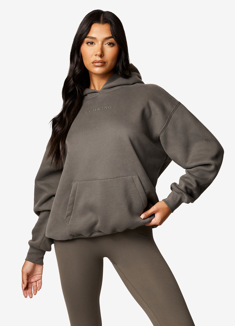 Gym King Luxe Hood - Olive