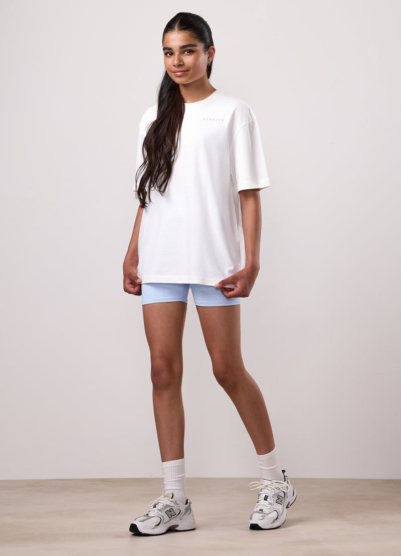 Gym King Kids Malibu Boyfriend Tee - Cream