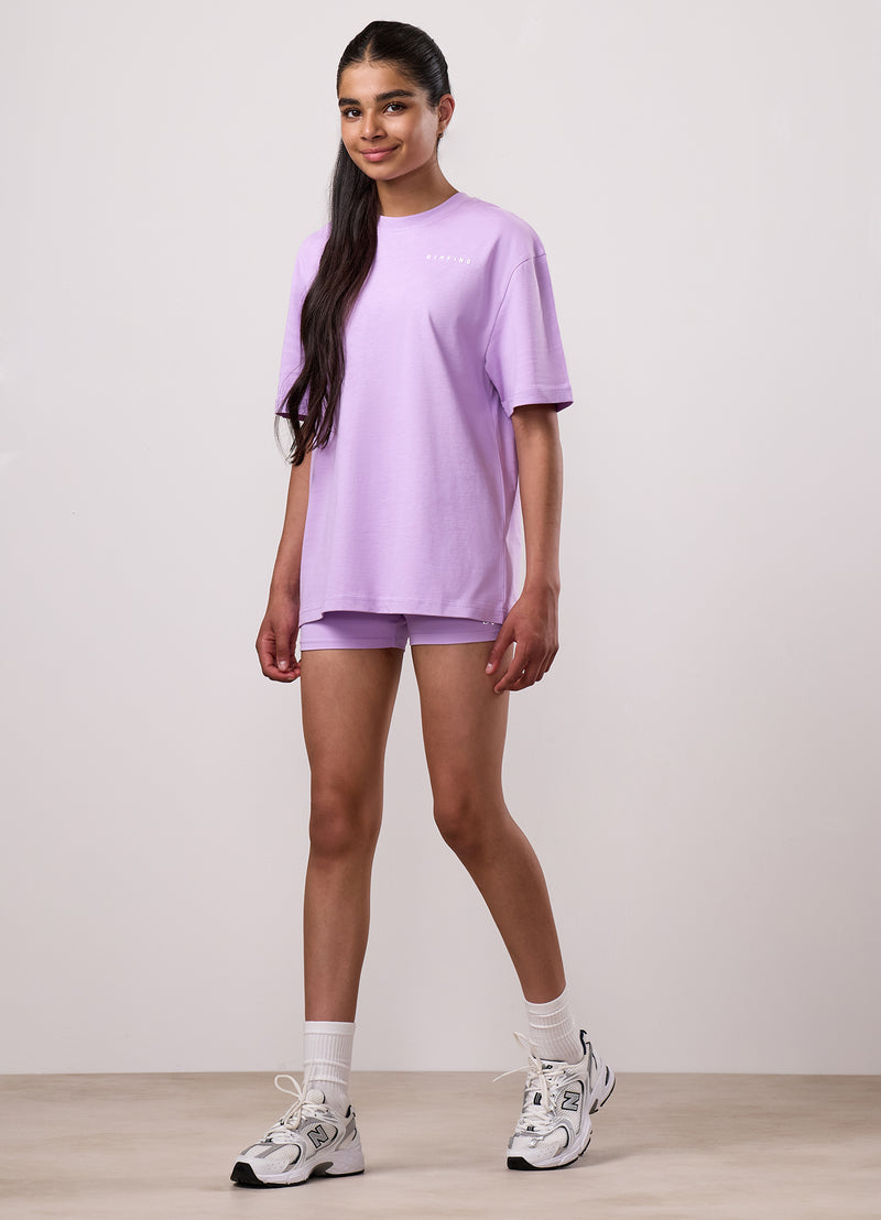 Gym King Kids Malibu Boyfriend Tee - Lilac Haze