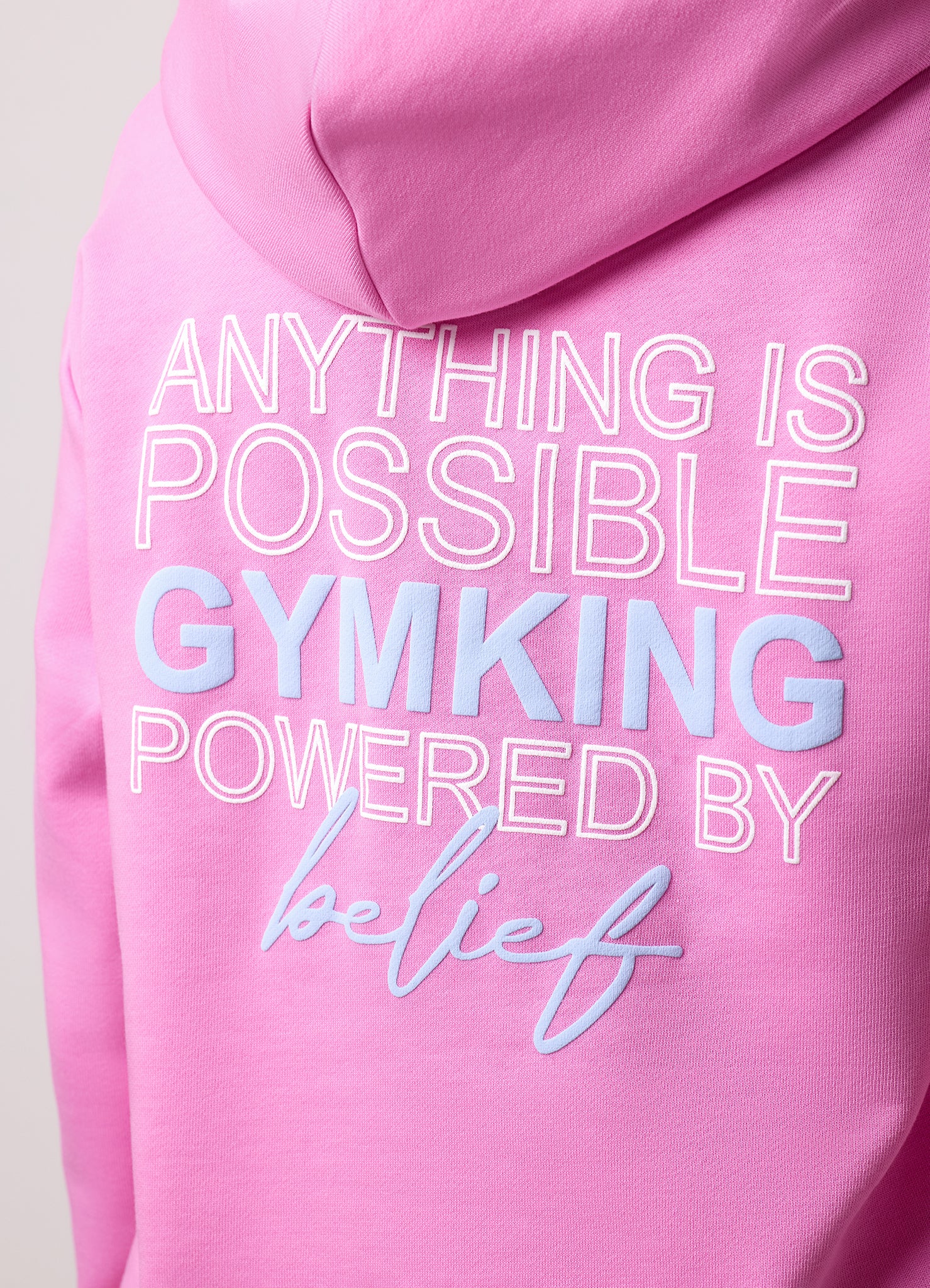 Gym King Kids Malibu Oversized Hood - Bubblegum Pink