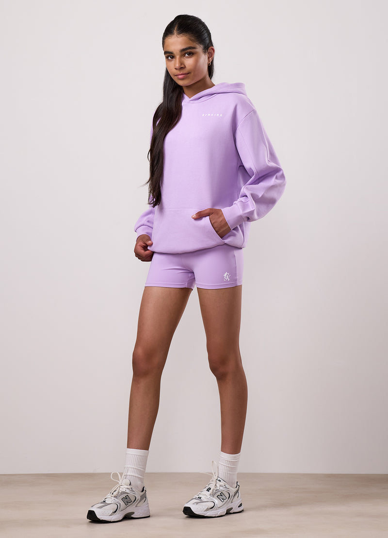 Gym King Kids Malibu Oversized Hood - Lilac Haze