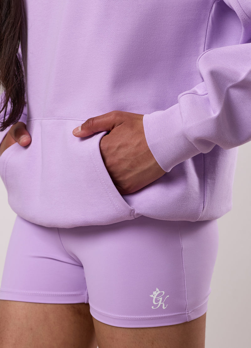Gym King Kids Malibu Oversized Hood - Lilac Haze