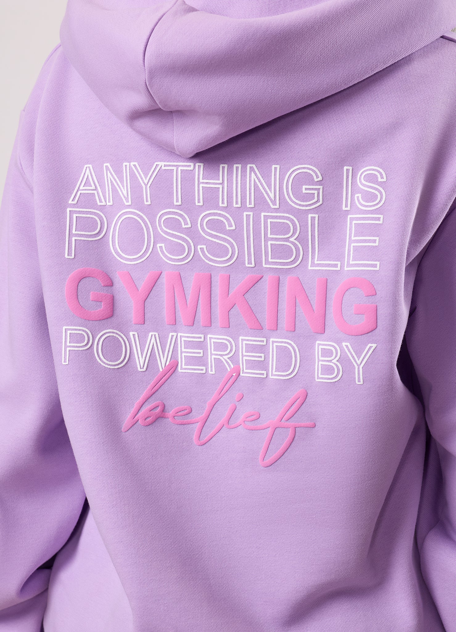 Gym King Kids Malibu Oversized Hood - Lilac Haze